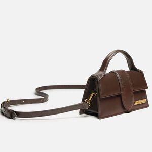 Jacquemus Le Chiquito Brown Leather Top-Handle Crossbody